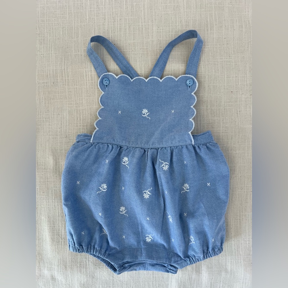 Janie and Jack Blue Baby Dress